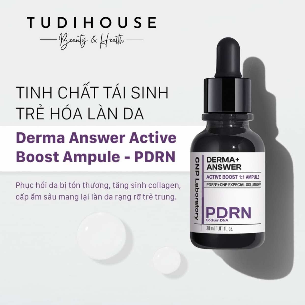 [ tách set ] Tinh Chất Dưỡng Da CNP Derma Answer Active Boost Ampule PDRN