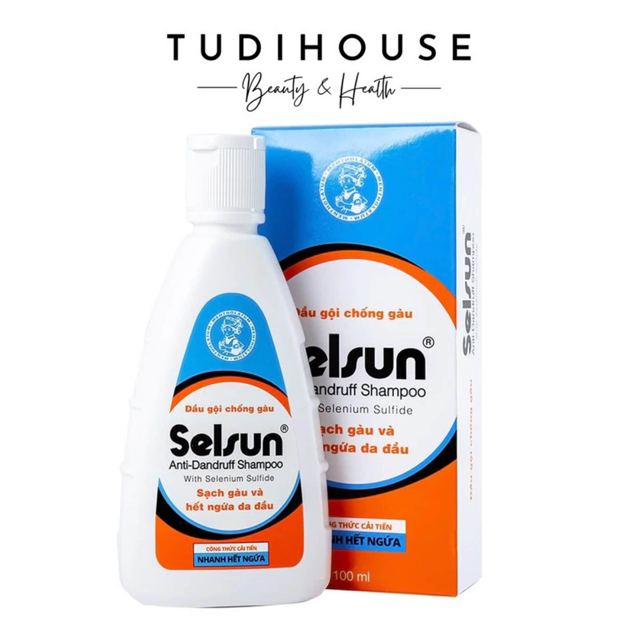Dầu Gội Hỗ Trợ Làm Sạch Gàu Selsun Anti-Dandruff Shampoo 100ml