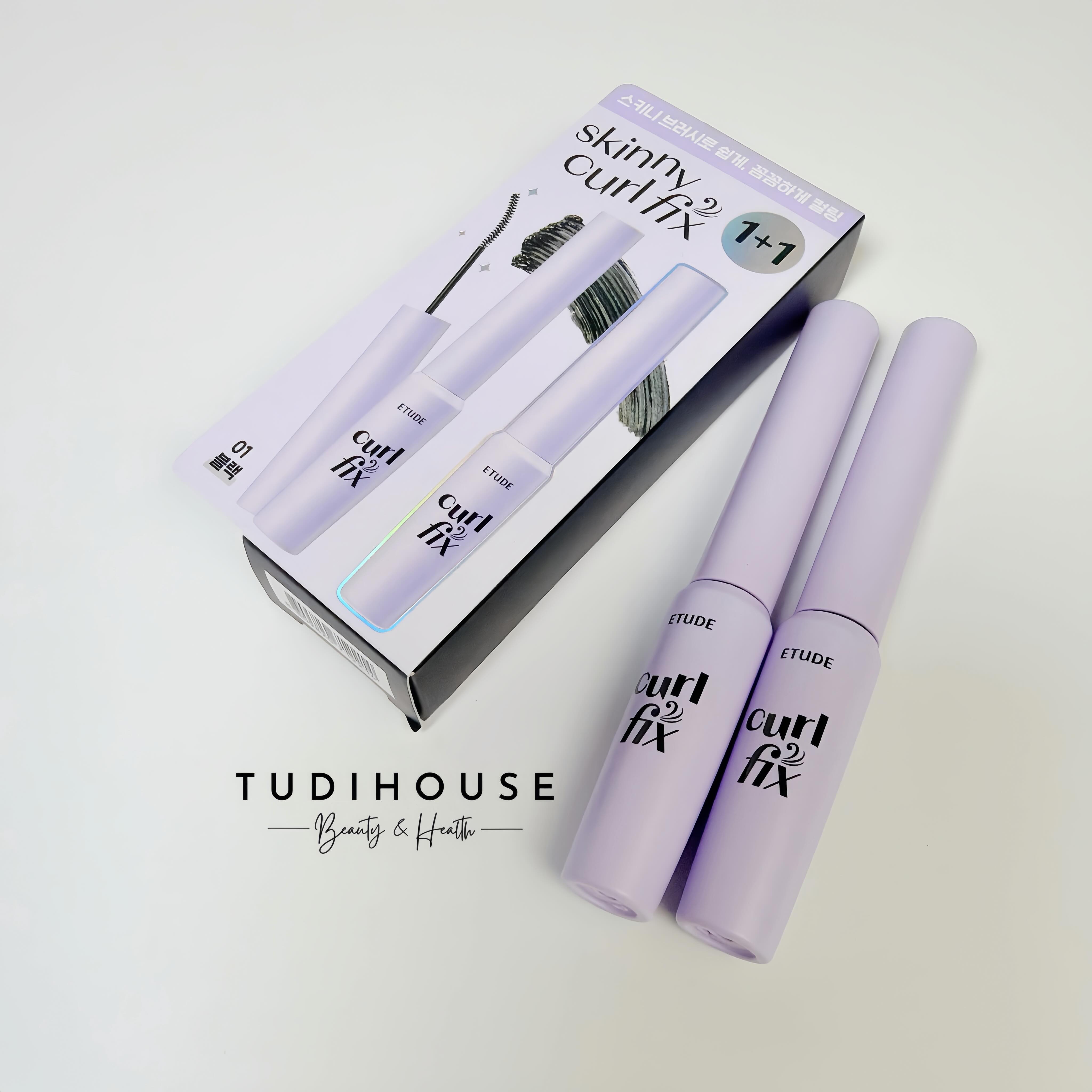 [ tách set ] Mascara Etude Skinny Curl Fix BLACK