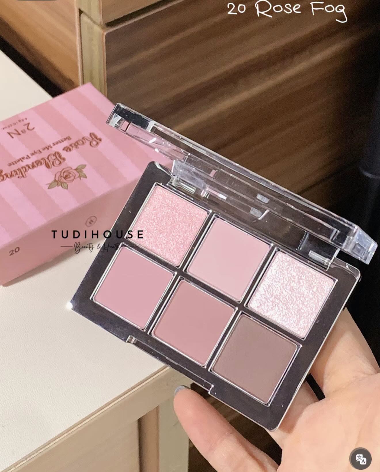Bảng mắt 2AN Better Me Eye Palette - 20 Rose Fog