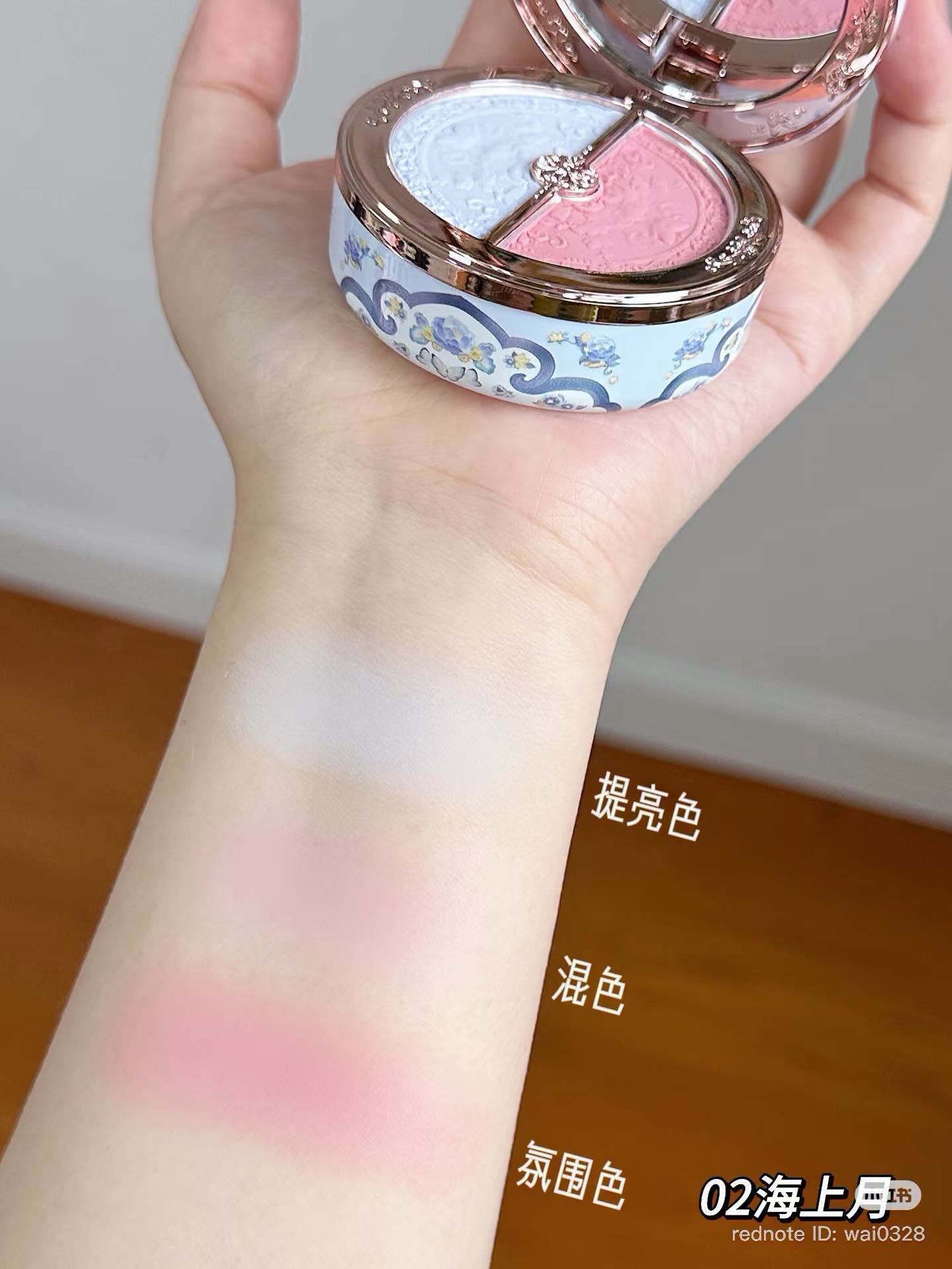 Má hồng Flower Knows Butterfly Cloud Collar Collection