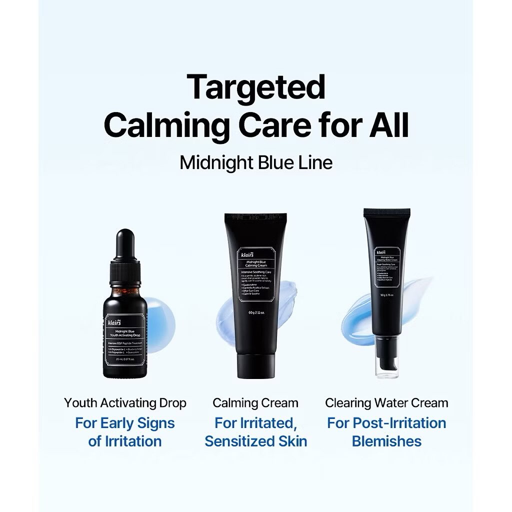 MINI 20G - [ BẢN MỚI ]  - Kem dưỡng Klairs Blue CLEARING WATER CREAM