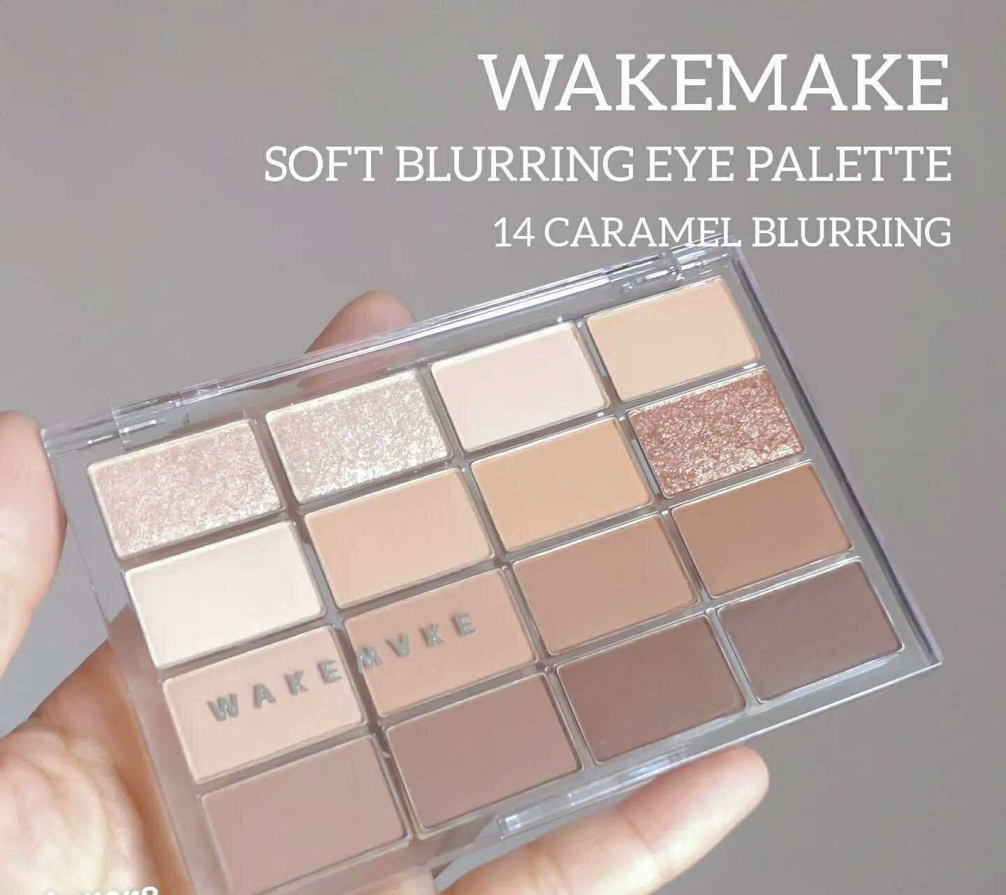 Phấn mắt Wakemake Soft Blurring - MÀU 14 Caramel Blurring
