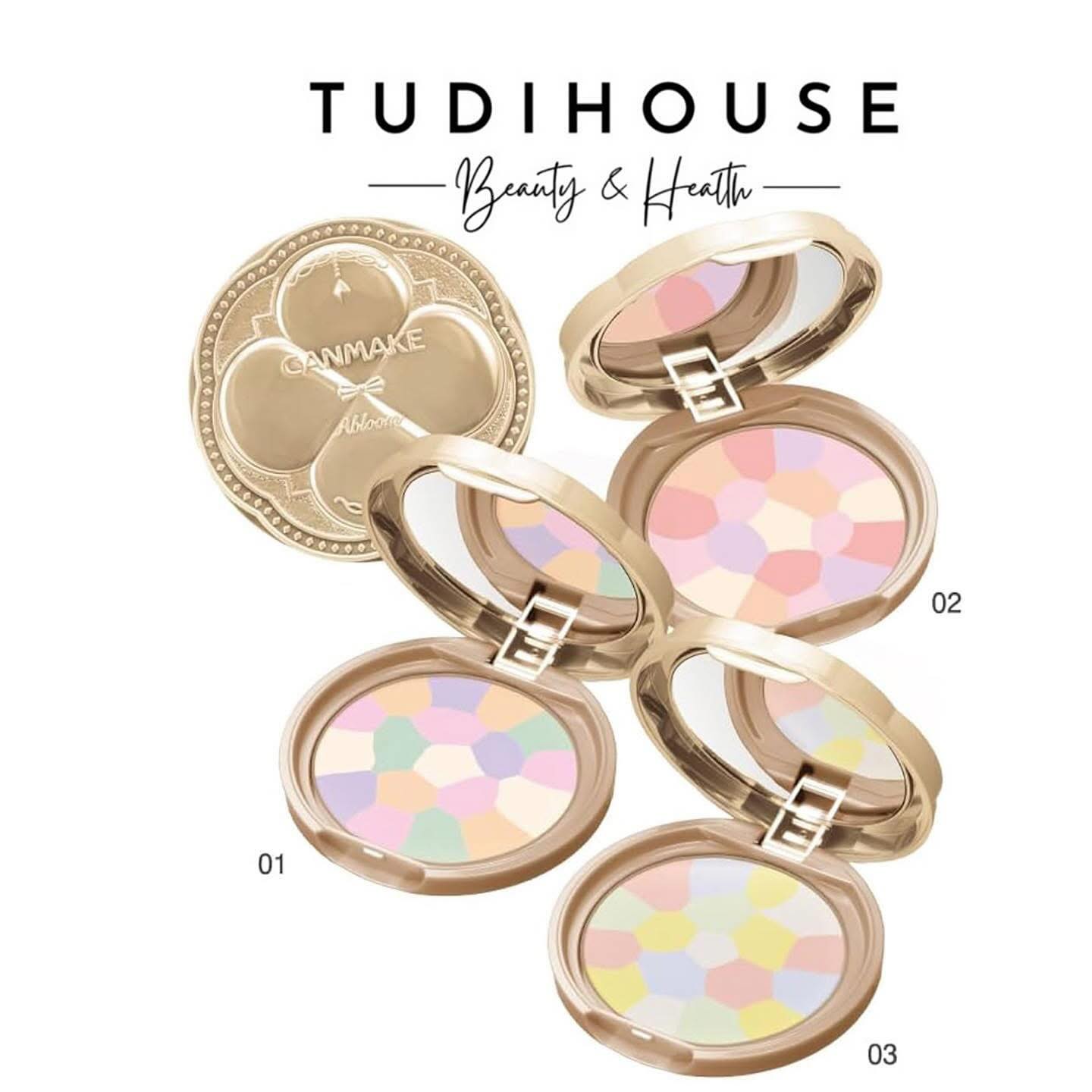 Phấn phủ Canmake Marshmallow Finish Powder Abloom SPF19 PA++ - MÀU 02