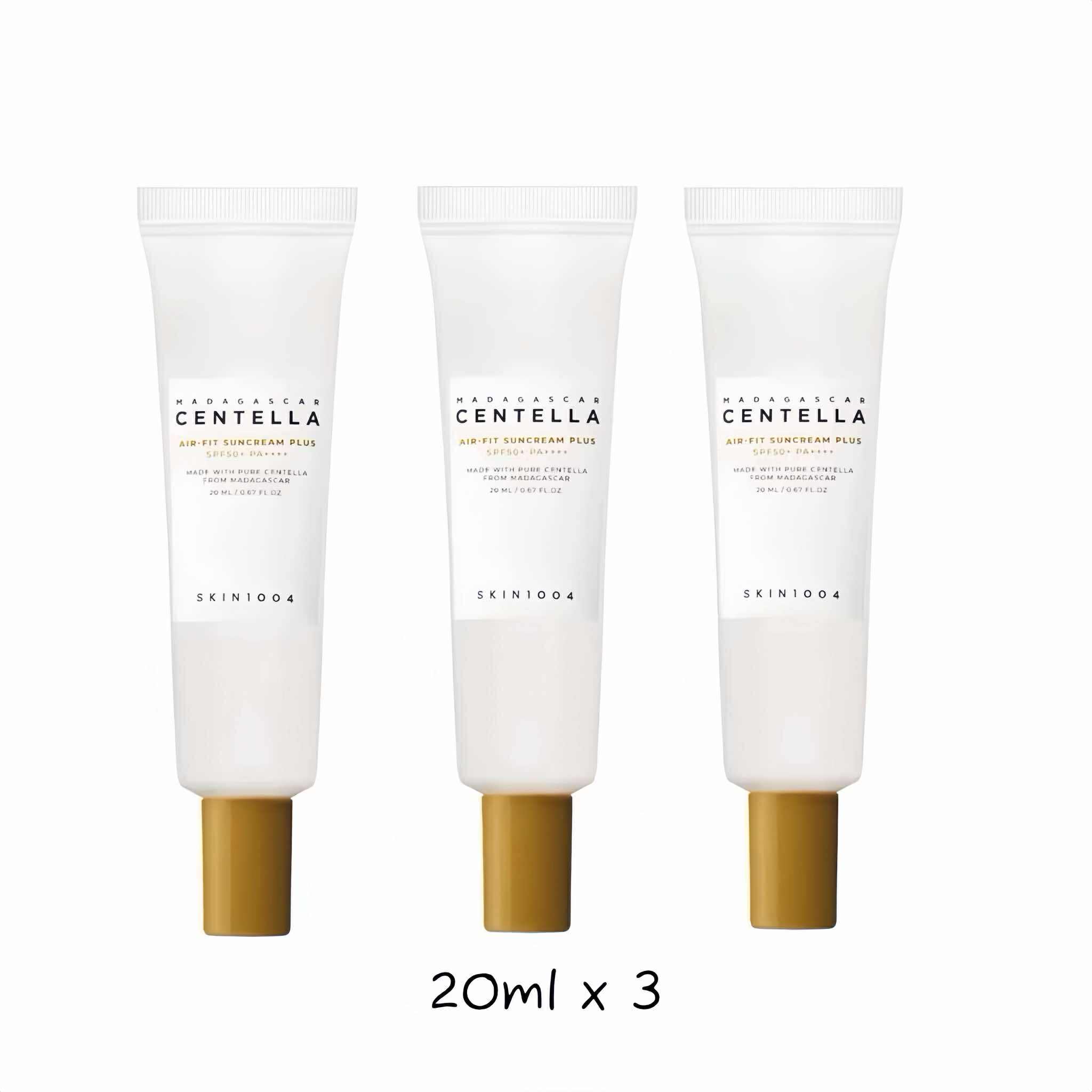 Combo 3 tuýt kem chống nắng Skin1004 Centella Suncream Plus 20ml