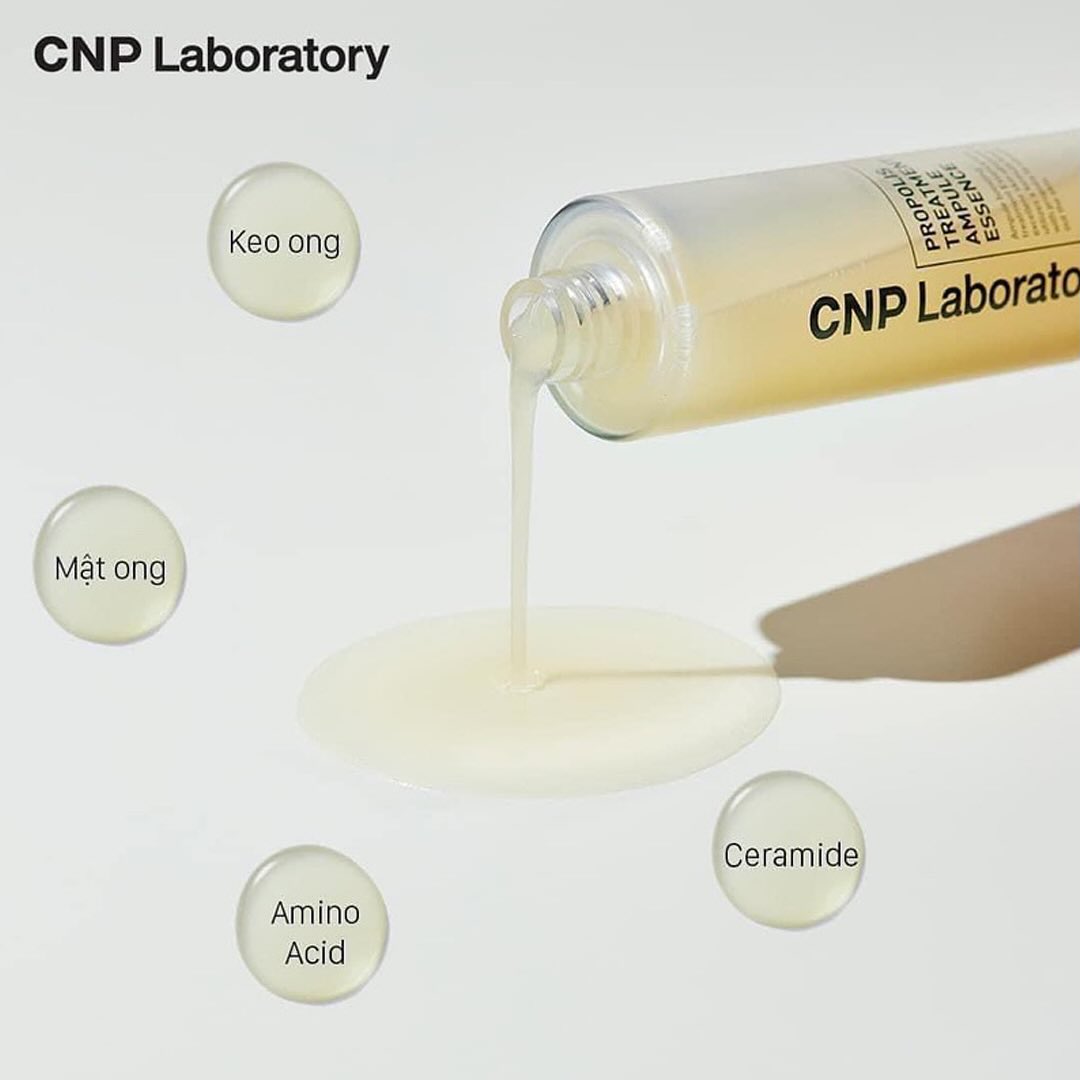 Nước Thần Keo Ong Cấp Ẩm, Phục Hồi Da CNP Propolis Treatment Ampoule Essence 150Ml