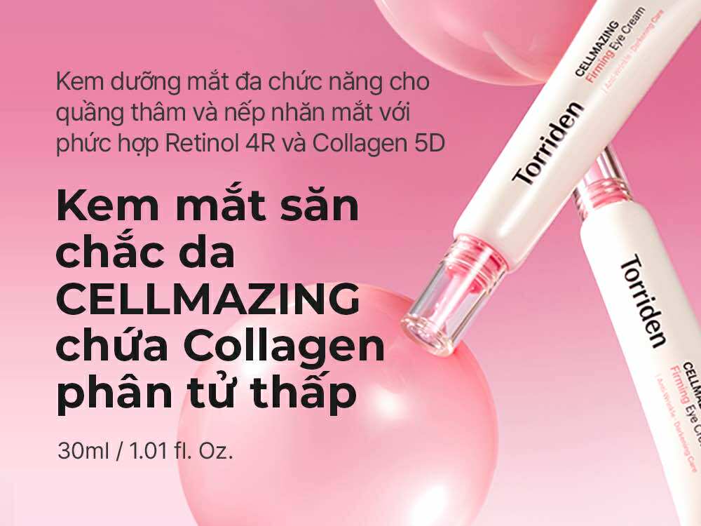 Kem mắt Torriden Cellmazing Firming Eye Cream 30ml