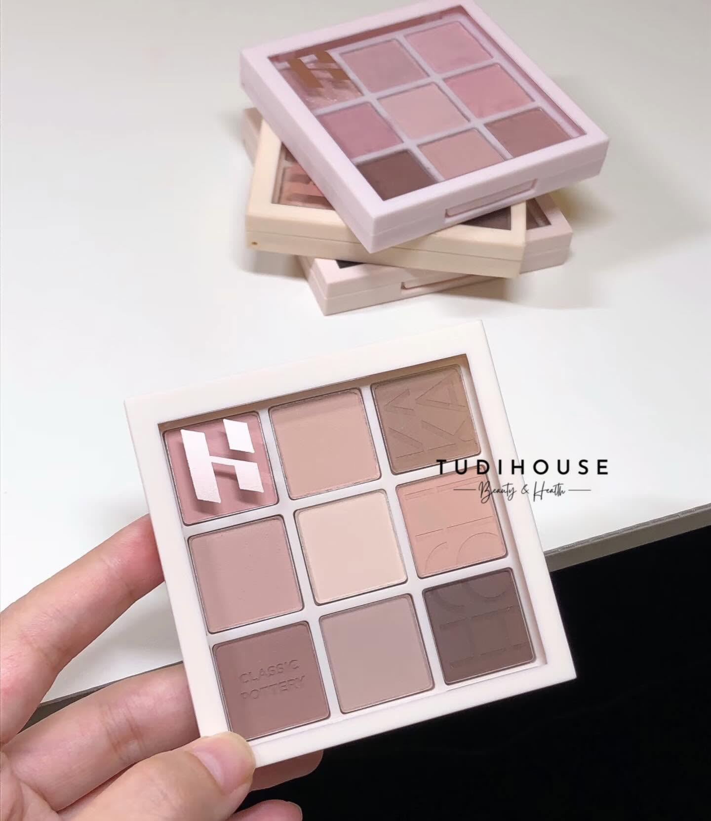 Bảng mắt Holika My Fave Mood Eye Palette - 14 Classic Pottery