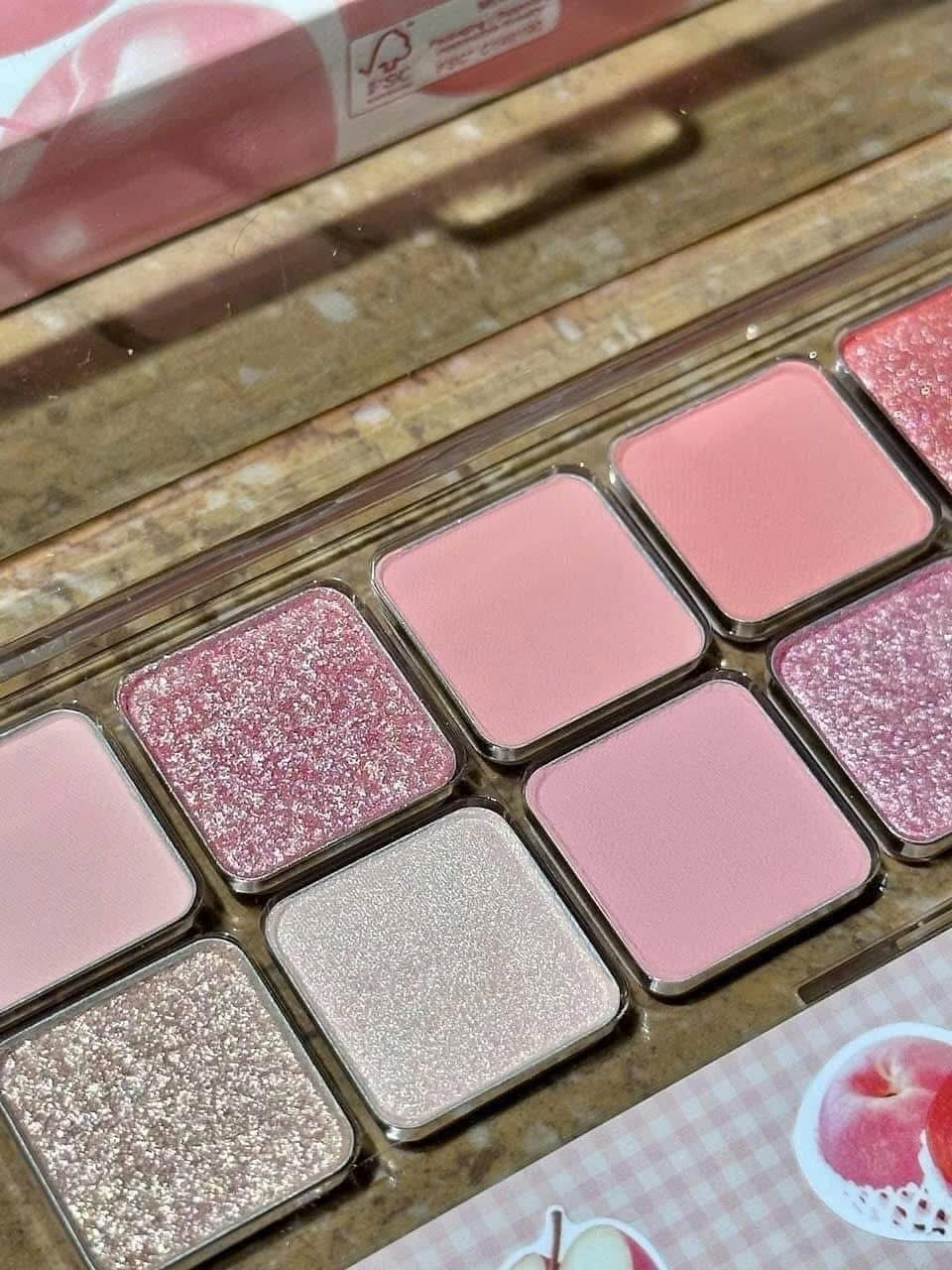 Bảng mắt Clio Pro Air Eye Palette - 09 Peach Mate Apple