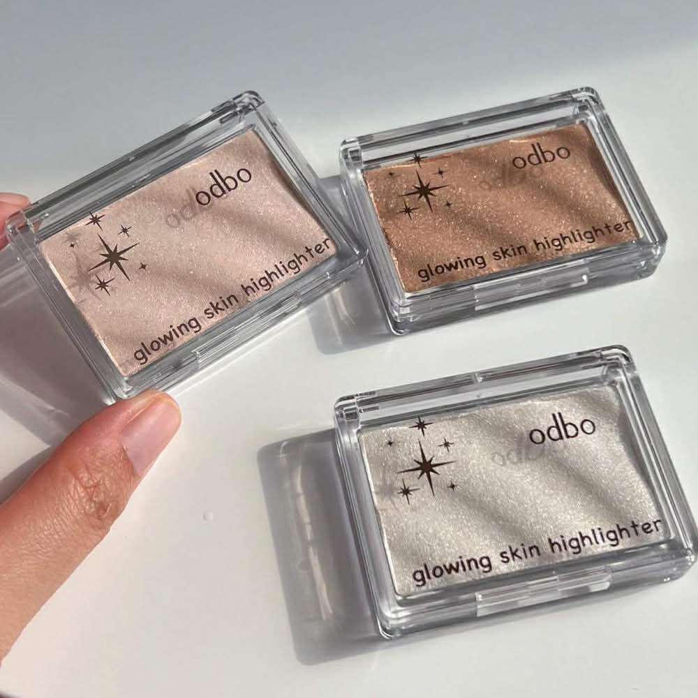Phấn bắt sáng Odbo Glowing Skin Highlighter