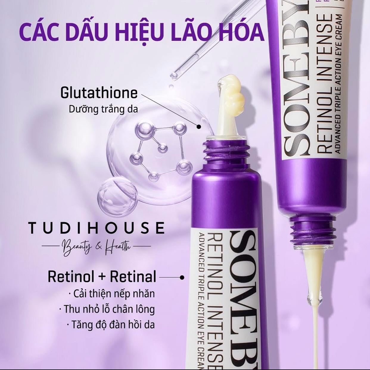 Kem Dưỡng Mắt  Some By Mi Retinol Intense Advanced Triple Action Eye Cream