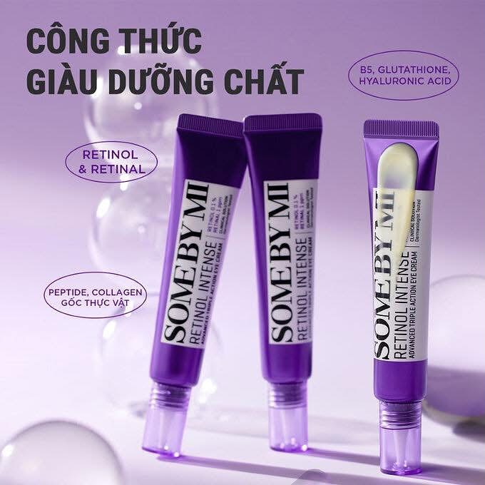Kem Dưỡng Mắt  Some By Mi Retinol Intense Advanced Triple Action Eye Cream