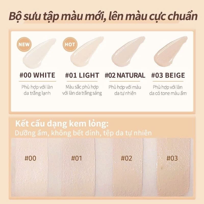 Kem Che Khuyết Điểm Judydoll Traceless Cloud-Touch Concealer 3.2g