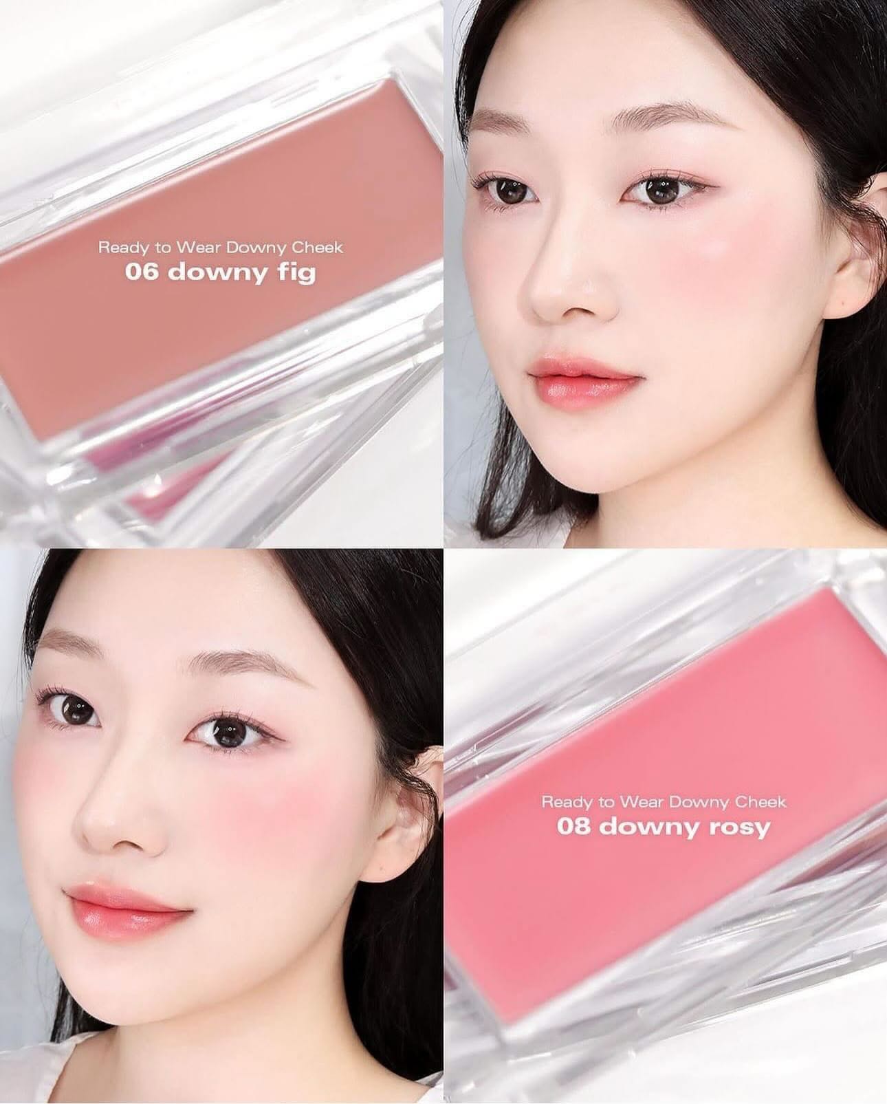 Má Hồng Dạng Kem Mềm Mịn, Chuẩn Màu Bbia Ready To Wear Downy Cheek 3.5g