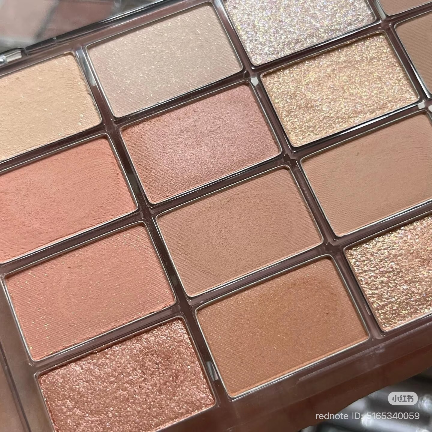 Set phấn mắt Wakemake Soft Blurring Eye Palette - 03 Sunset Blurring + kem lót mắt