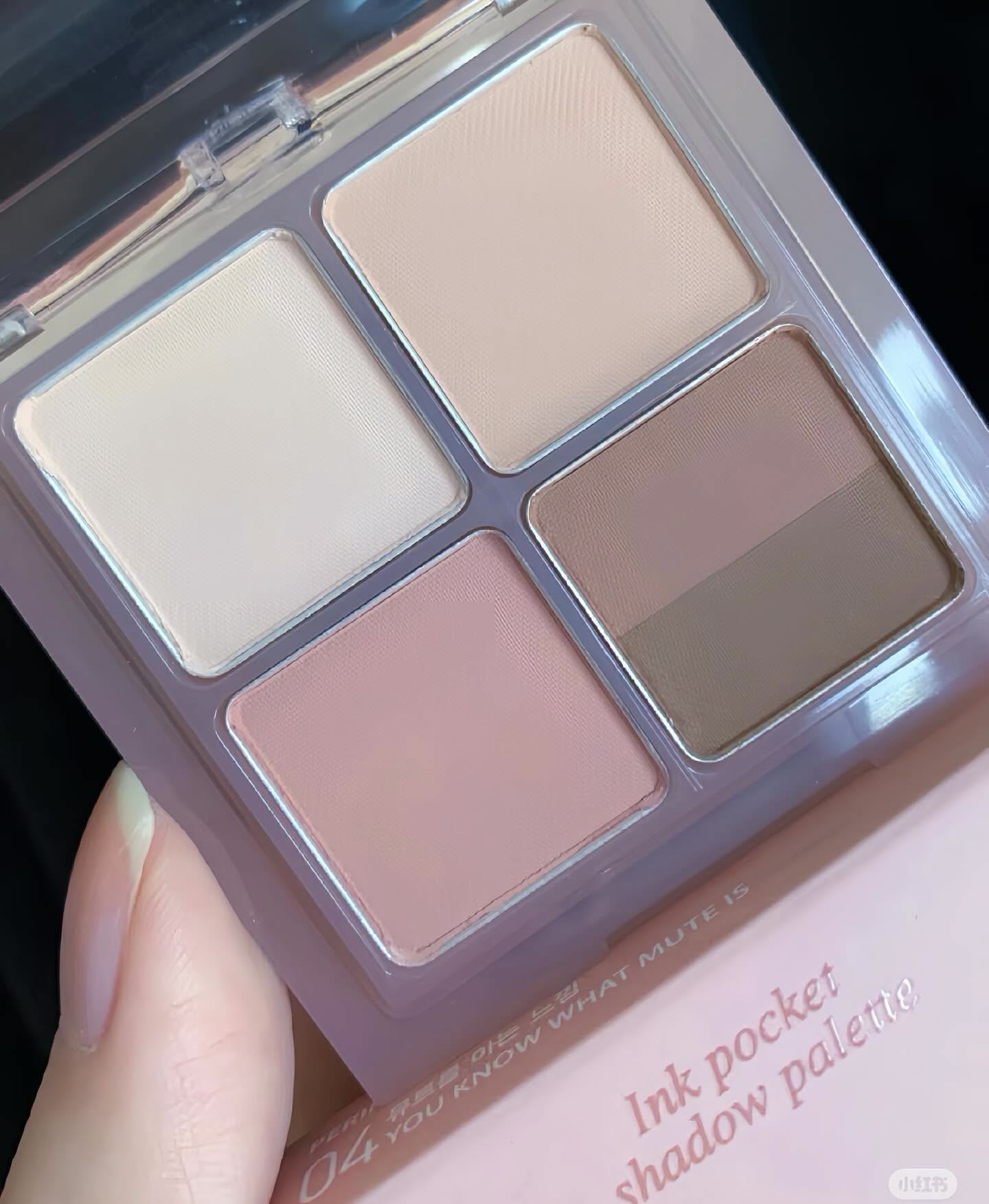 Bảng mắt Peripera Pocket Ink Pocket Shadow Palette  04 You Know What Mute Is