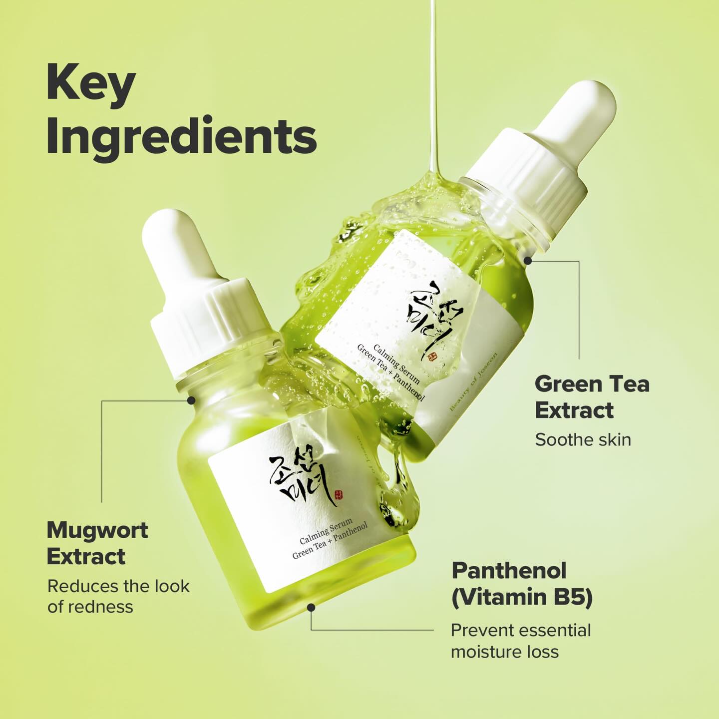 Tinh chất trà xanh  Beauty Of Joseon Calming Serum Green tea + Panthenol 30ml