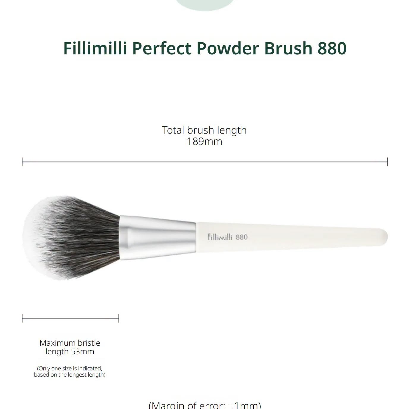 Cọ phấn phủ Fillimilli Perfect Powder Brush 880