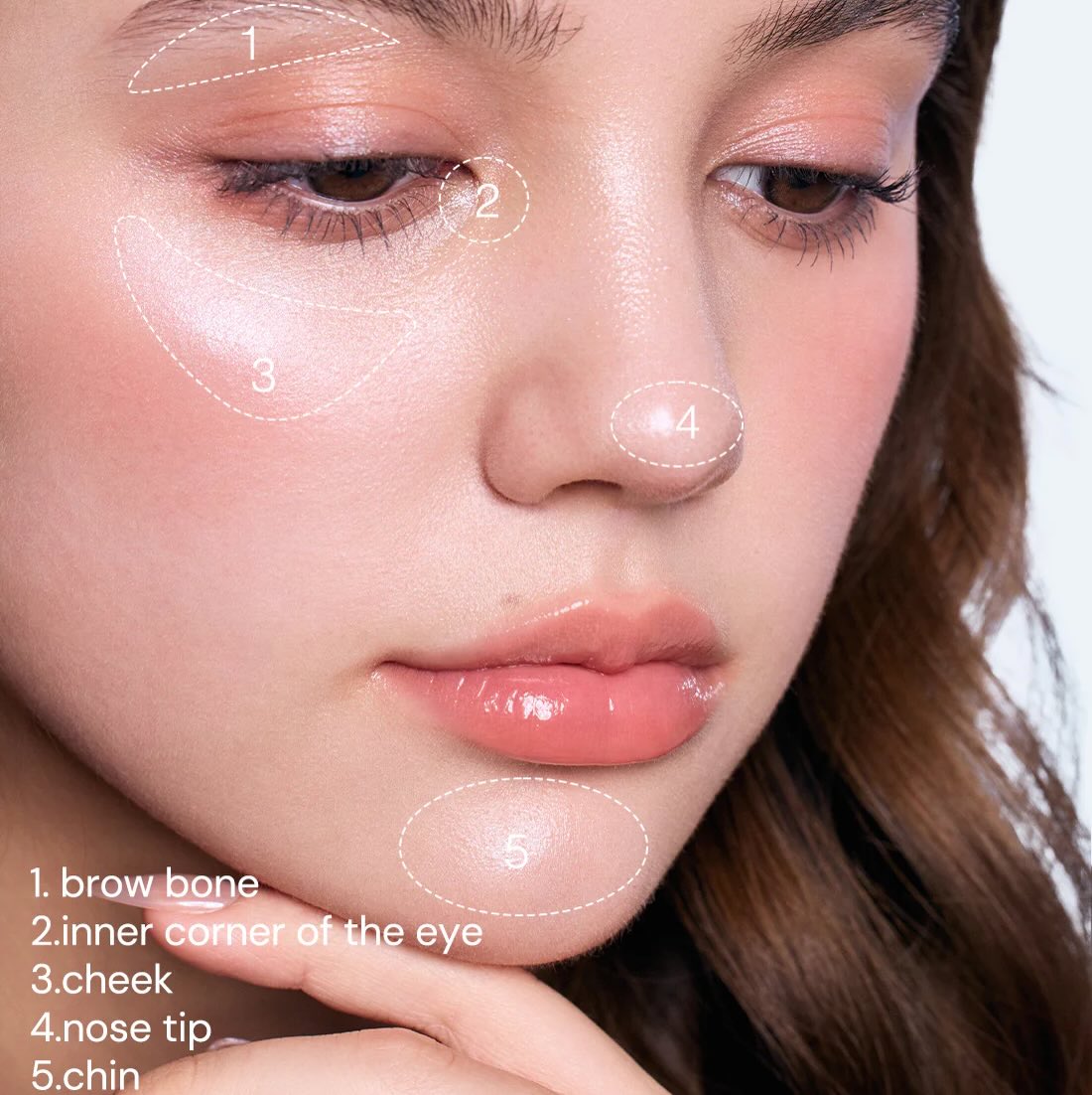 Nhũ bắt sáng Flower Knows Shell's Jewel Highlighter Balm - 01 Blue Tears