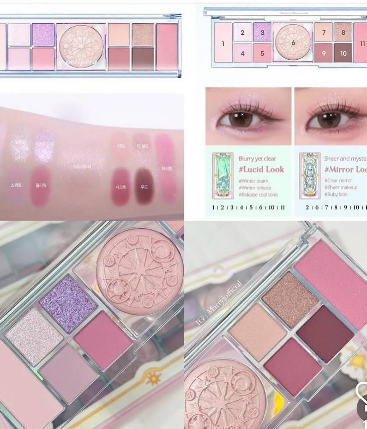 Phấn Mắt Peripera All Take Mood Like Palette 05 Clear Winter