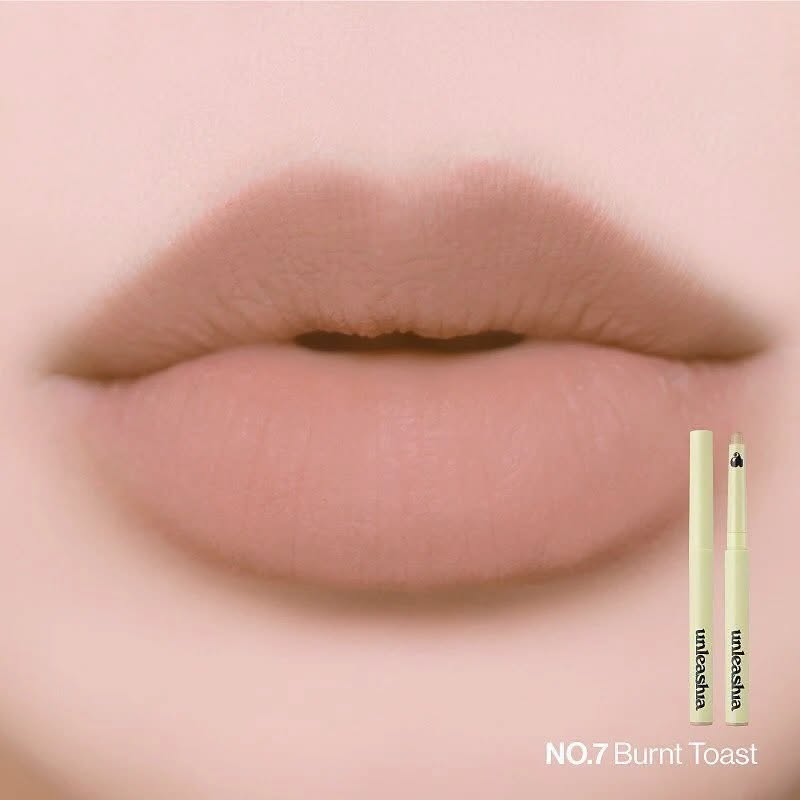 Chì Kẻ Viền Môi Unleashia Oh! Happy Day Lip Pencil 0.8g .#No.7 Burnt Toast