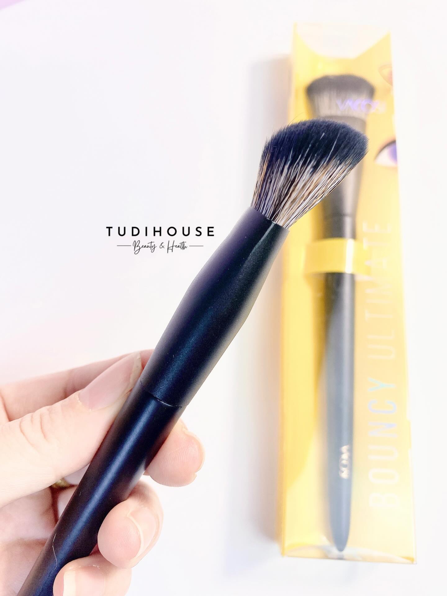 VACOSI FINGER FOUNDATION BRUSH - Cọ Nền Vát Xéo VACOSI F12