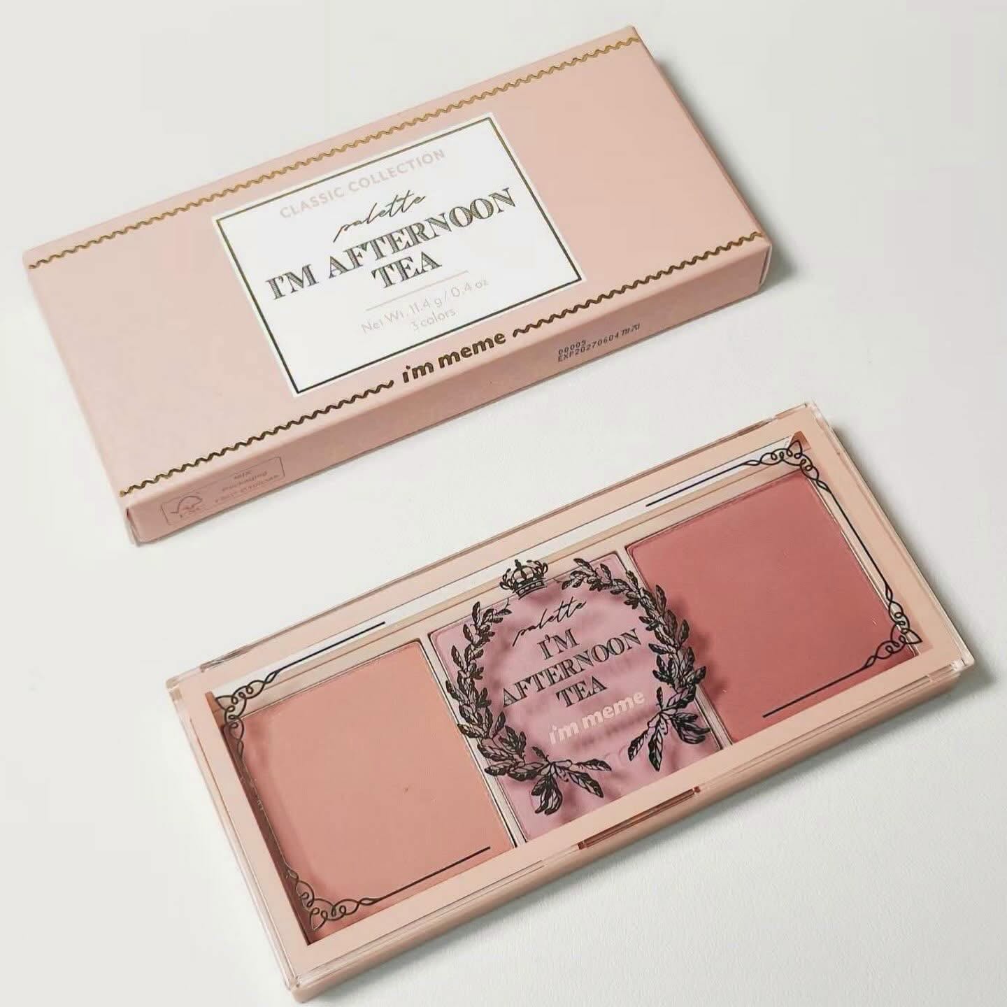 Bảng má hồng I’m Meme Afternoon Tea Blusher - màu 01