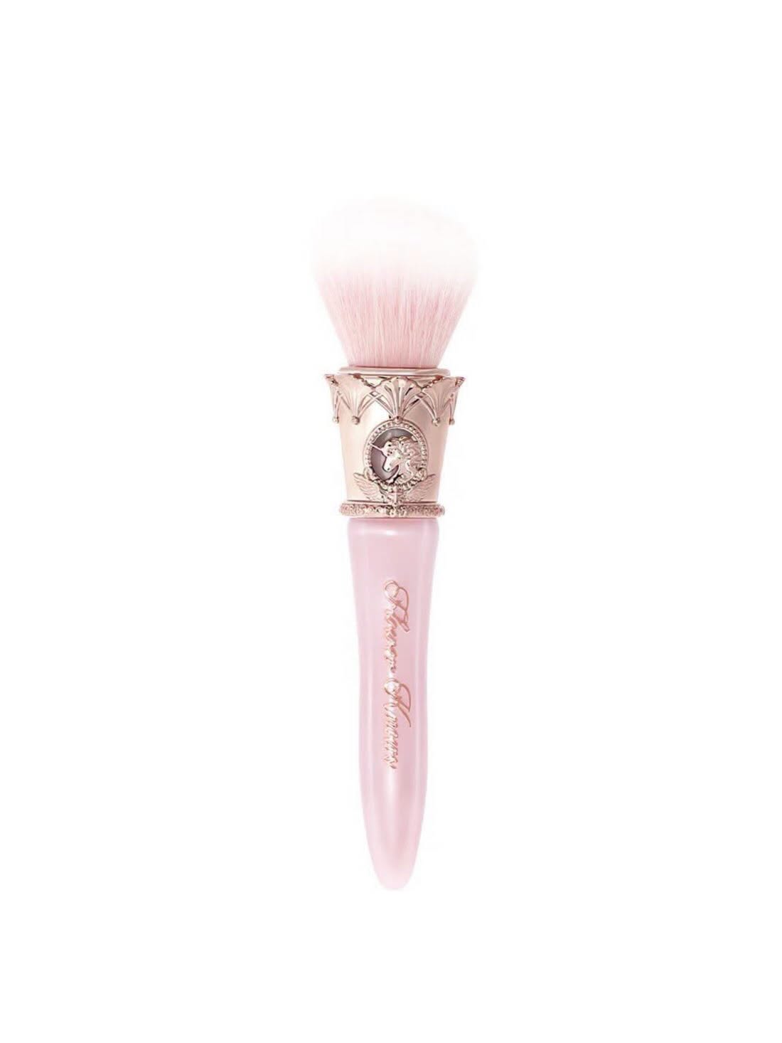 Cọ má hồng Flower Knows Knight Unicorn Angled Blush Brush - CRYSTAL PINK