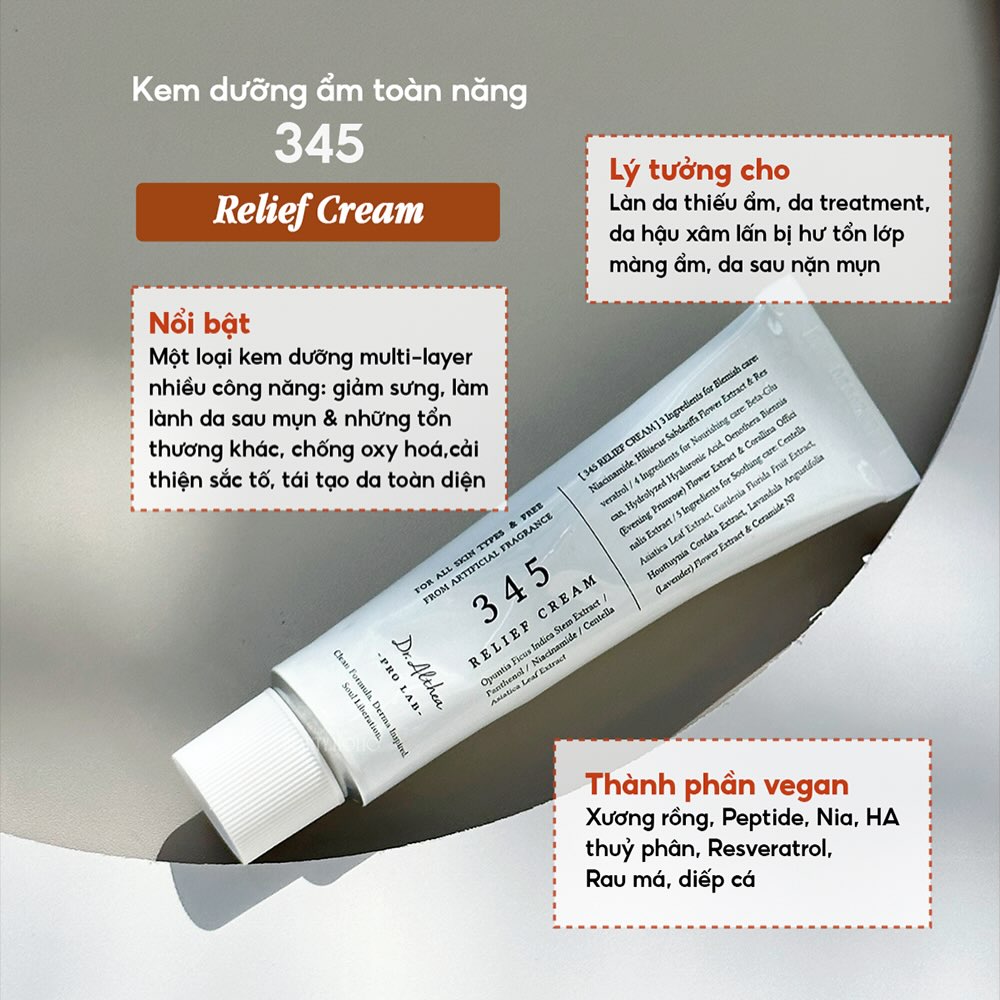Kem Dưỡng Phục Hồi Dr.Althea 345 Relief Cream 50ml
