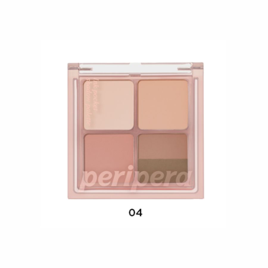 Bảng mắt Peripera Pocket Ink Pocket Shadow Palette  04 You Know What Mute Is