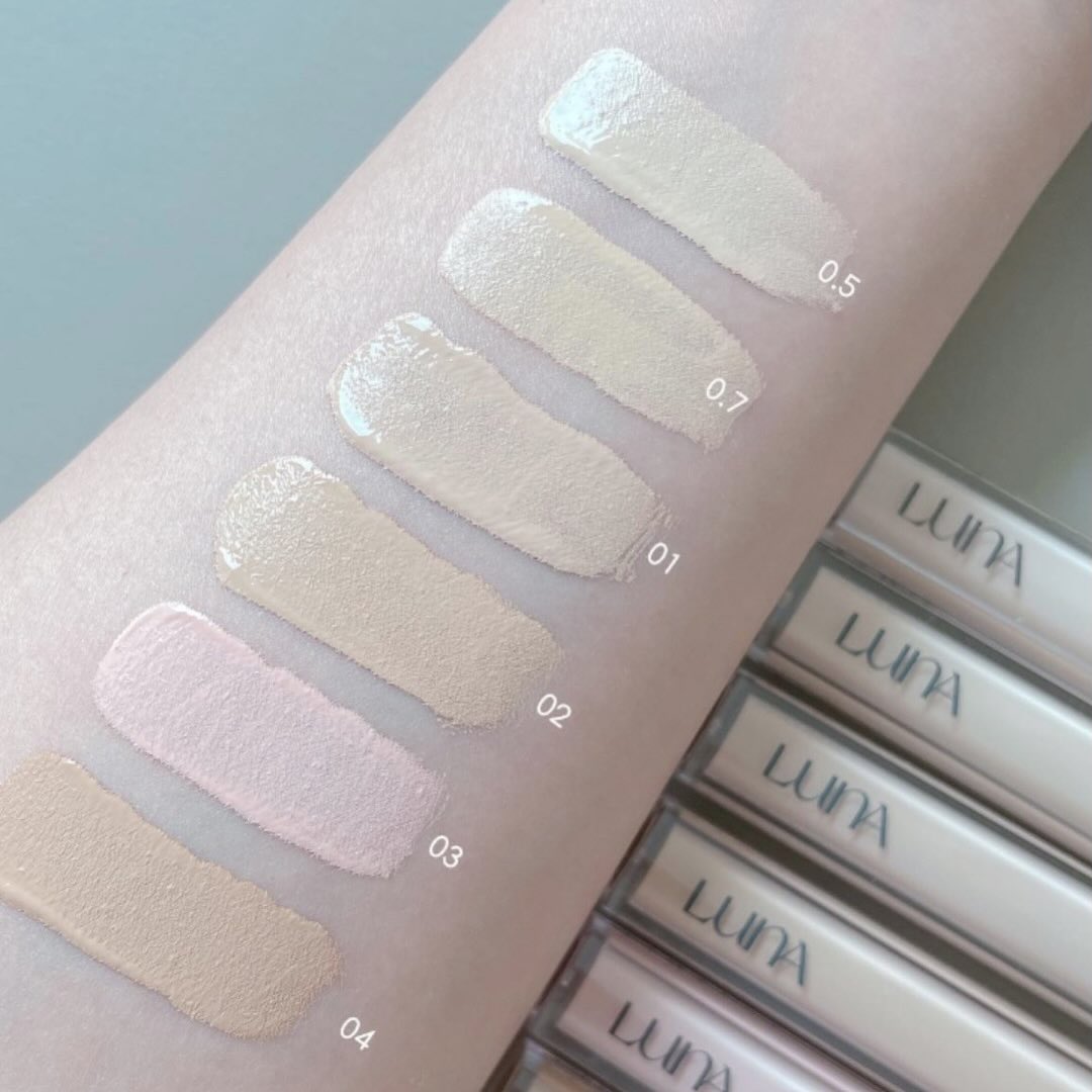 che khuyết điểm luna Longlasting tip concealer cover