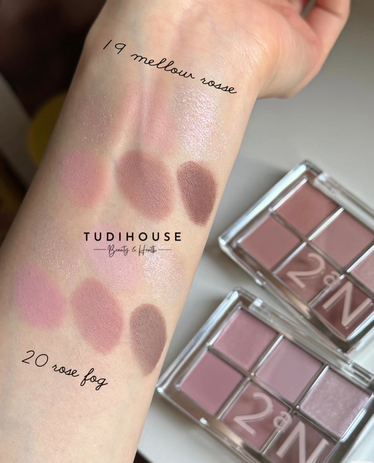Bảng mắt 2AN Better Me Eye Palette - 19 Mellow Rose