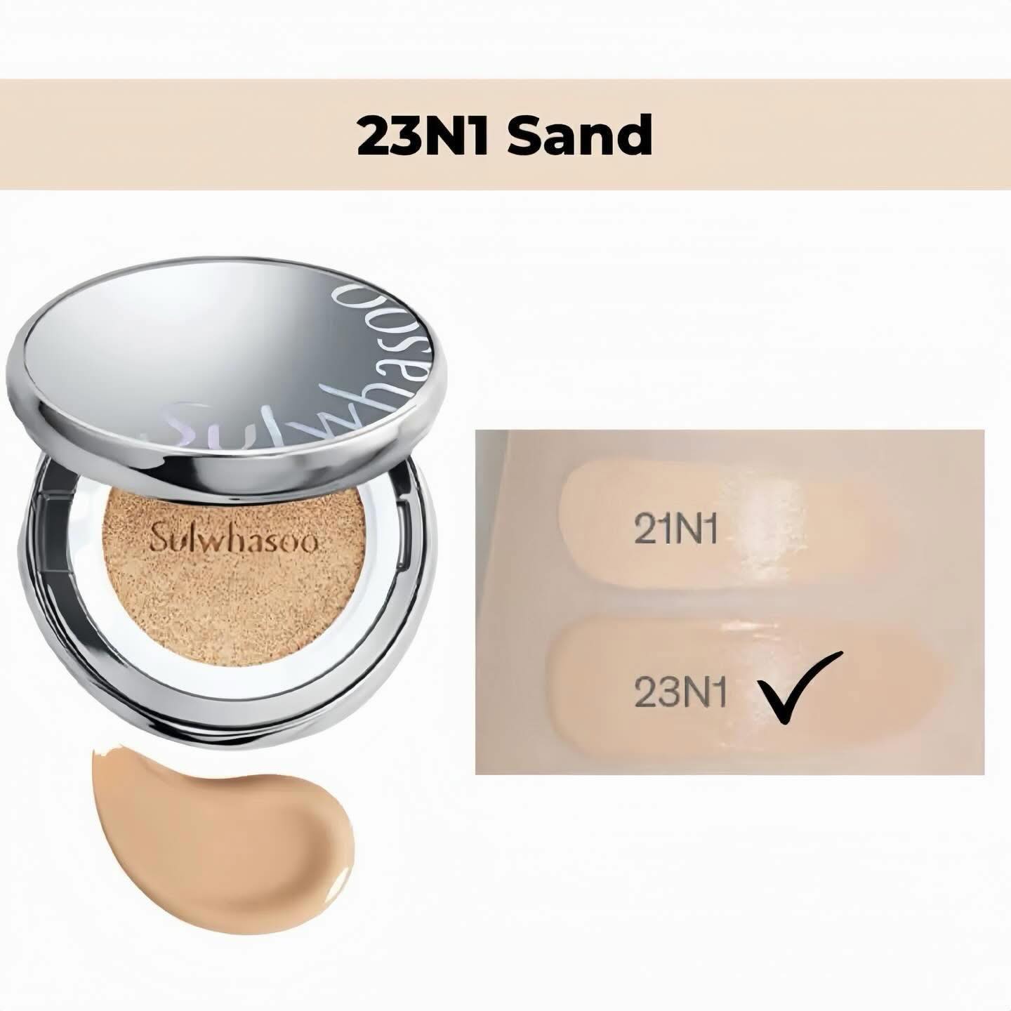Set Phấn Nước Sulwhasoo Perfecting Cushion ( hộp 15g + refill 15g)