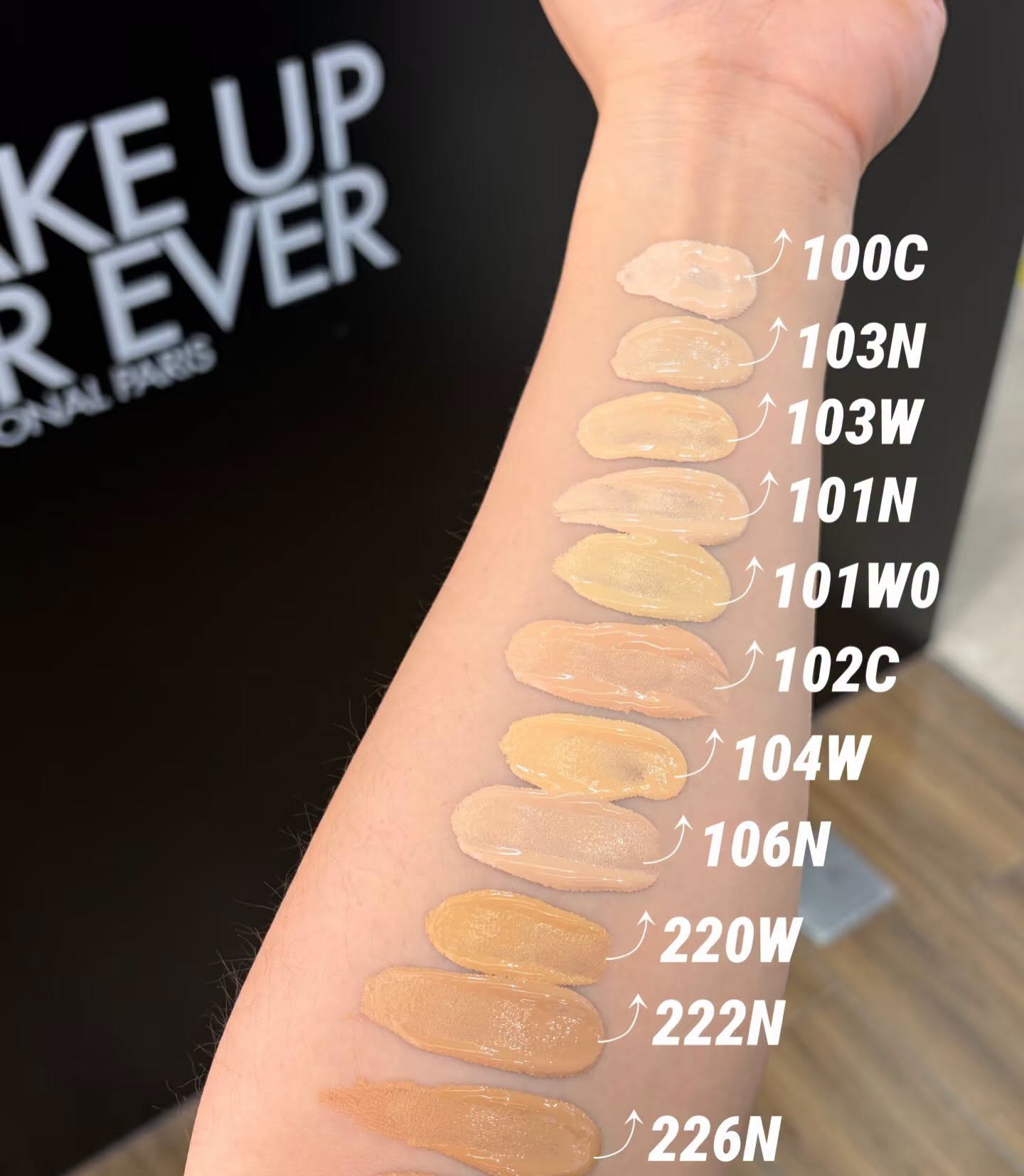 [ MÀU 100C]  Kem nền Make Up For Ever HD Skin Balancing Perfefting Foundation 30ml - MẪU MỚI