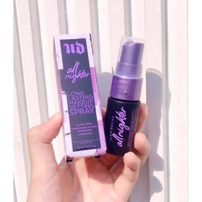 Xịt Khóa Lớp Trang Điểm Urban Decay All Nighter Long Lasting Makeup Setting Spray