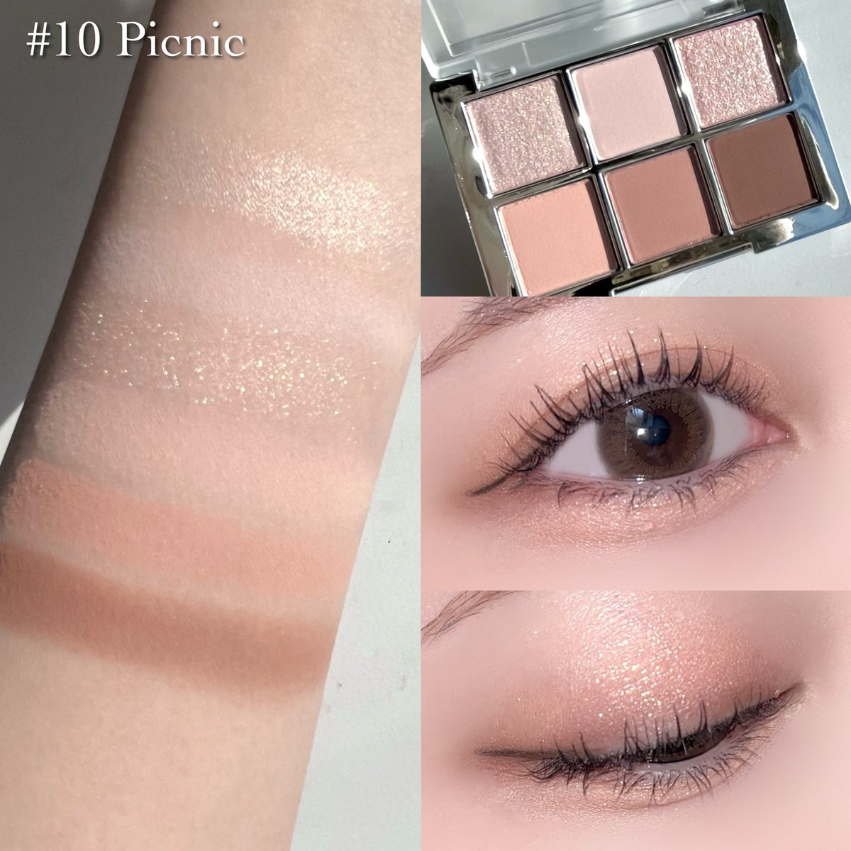 Bảng mắt 2AN Better Me Eye Palette - 10 Pinic