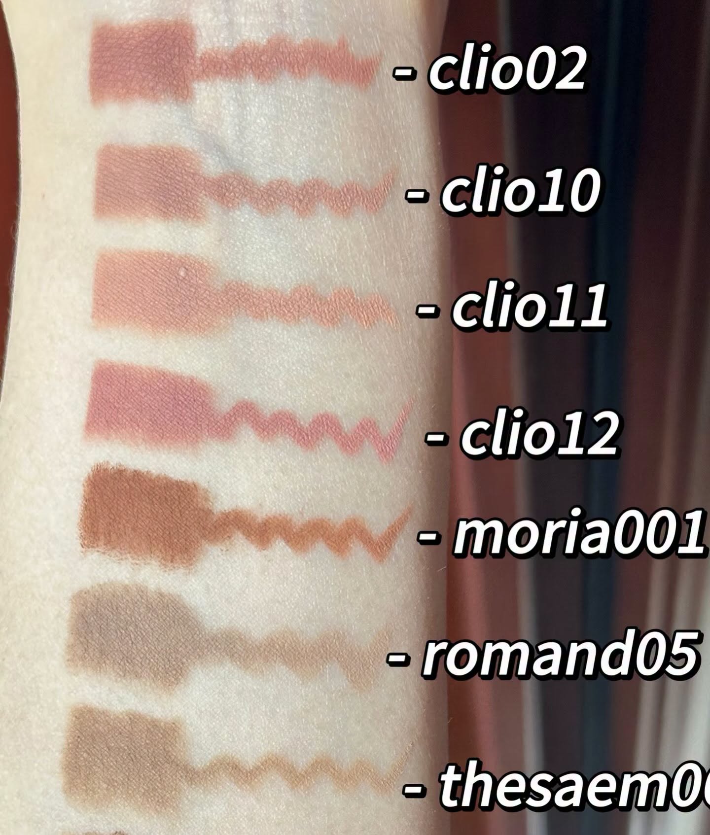 Set Chì kẻ viền môi Clio Velvet Lip Pencil