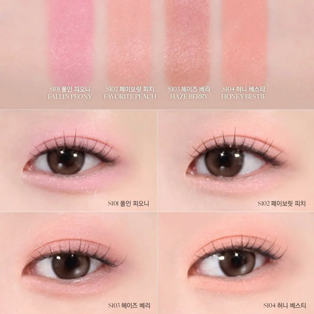 [ DATE 12/27 ] Phấn mắt dạng stick Clio Soft Blending Shadow Stick - MÀU S104 Honey Bestie