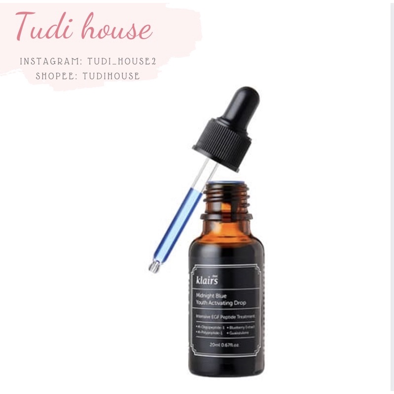 Serum Klairs Midnight Blue Youth Activating Drop 20ml