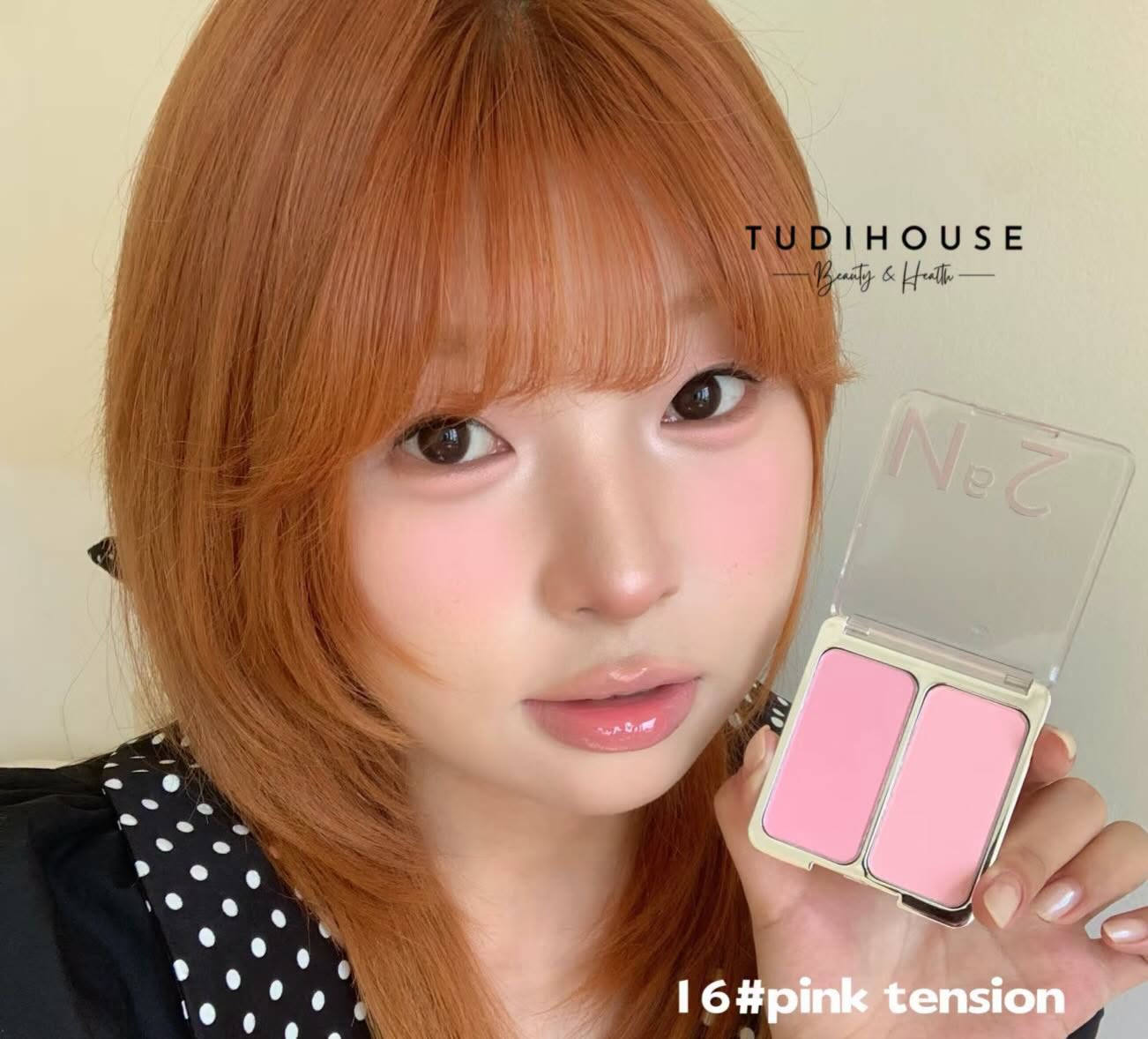 Má hồng 2AN Dual Cheek - 16 Pink Tension