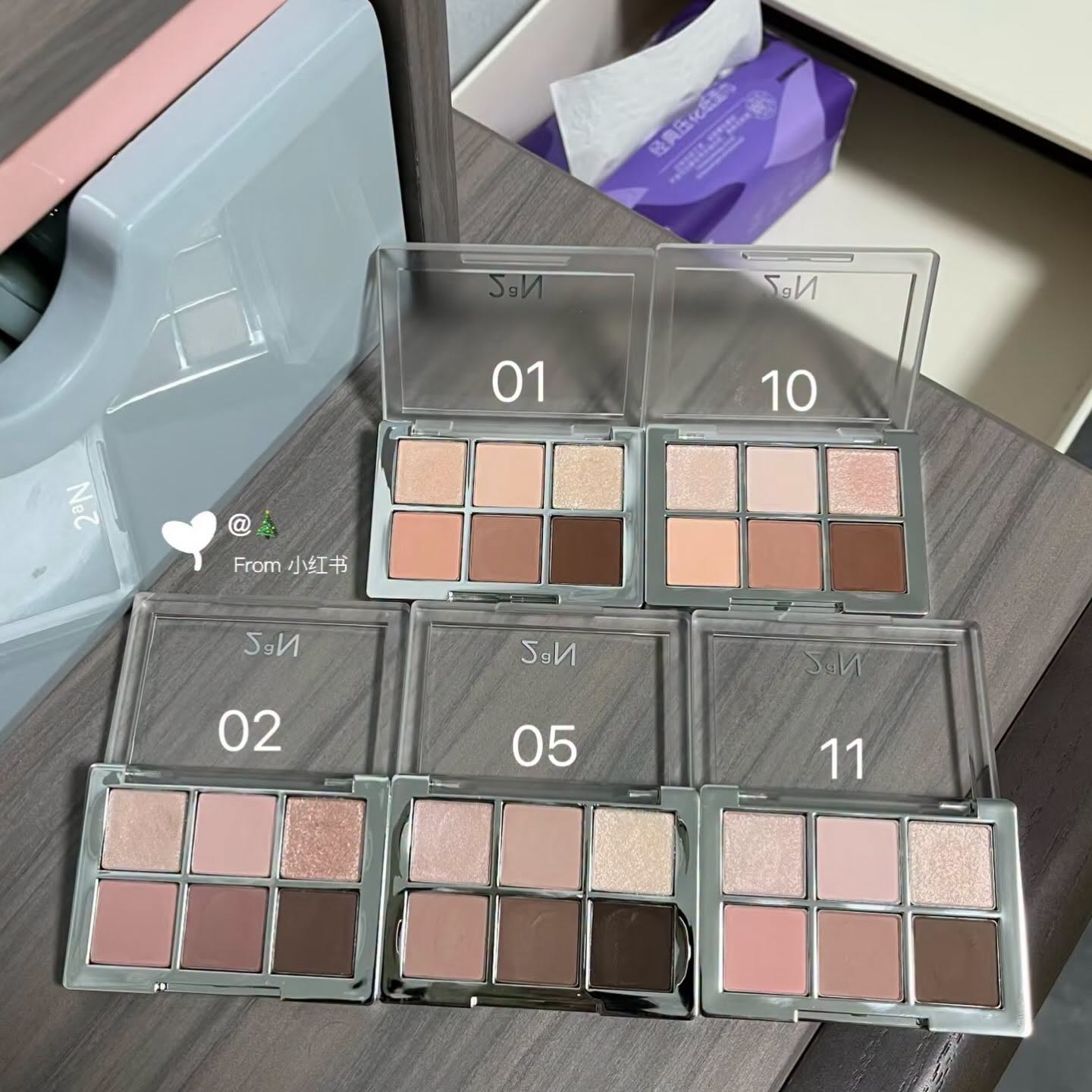 Bảng mắt 2AN Better Me Eye Palette - 10 Pinic