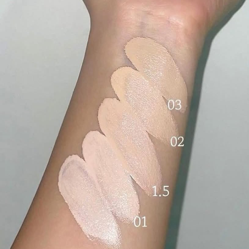 Set Cushion Fwee Glass Natural ( hộp + refill)  - TONE 1.5