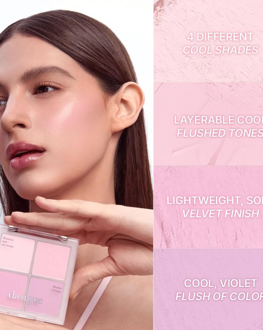 Má hồng Dasique Blending Mood Cheek - 02 Cool Blending