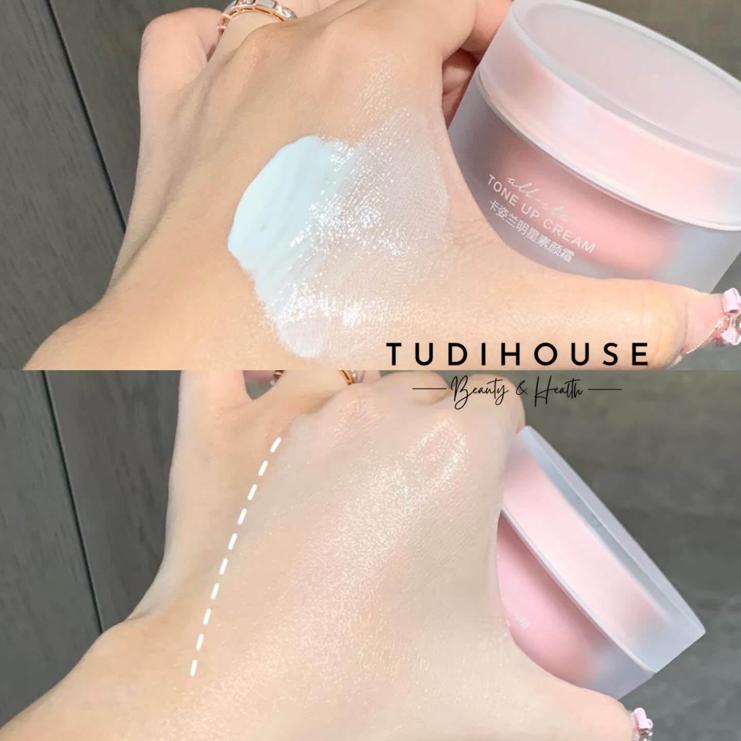 Kem nâng tone Carslan All Stars Tone Up 50g - MÀU HỒNG CẤP ẨM