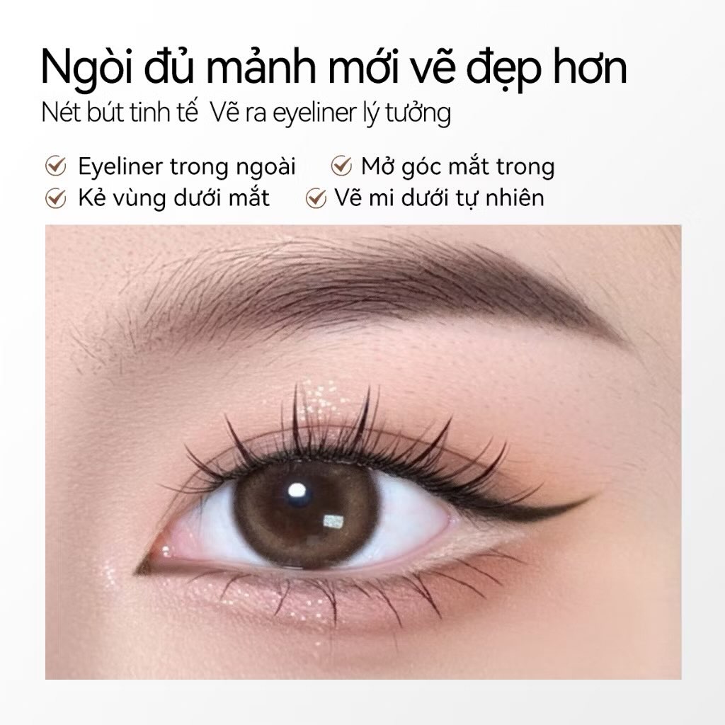 Bút kẻ mắt siêu mảnh CARSLAN Slender Smooth Liquid Eyeliner