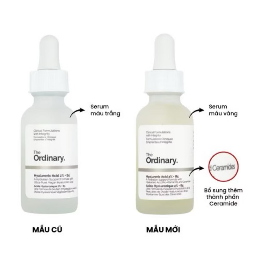 [ mẫu mới ]  Serum da The Ordinary Hyaluronic Acid 2% + B5 30ml