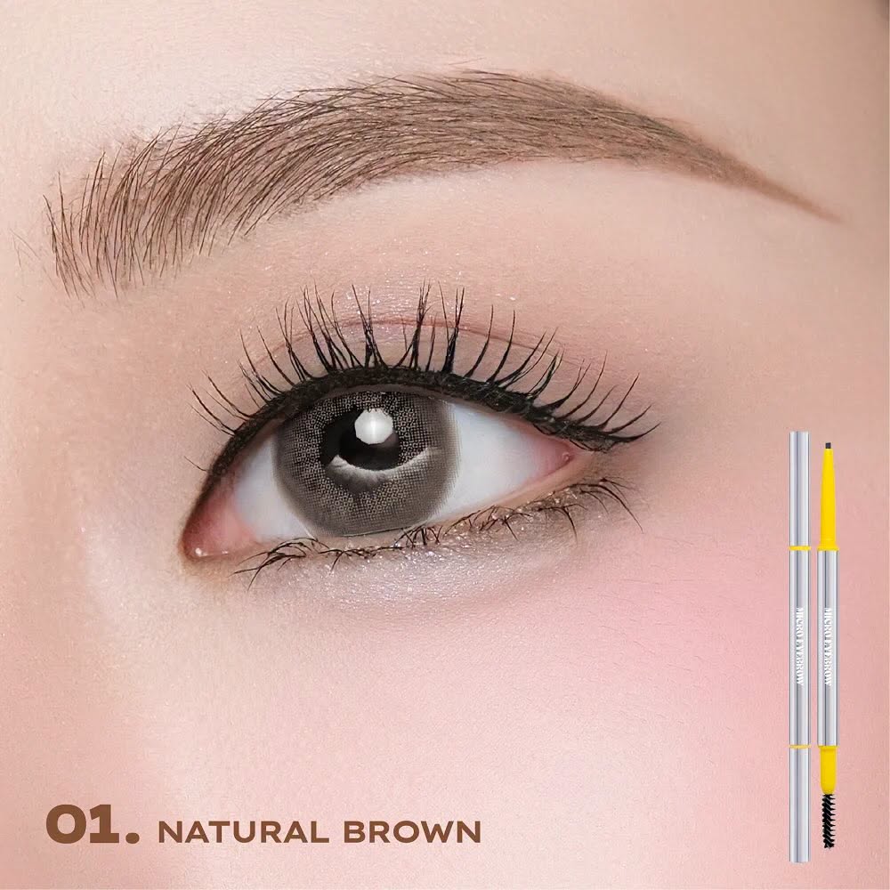 [ Natural Brow ] CHÌ KẺ MÀY SIÊU  LEMONADE MICRO EYEBROW 0.1g