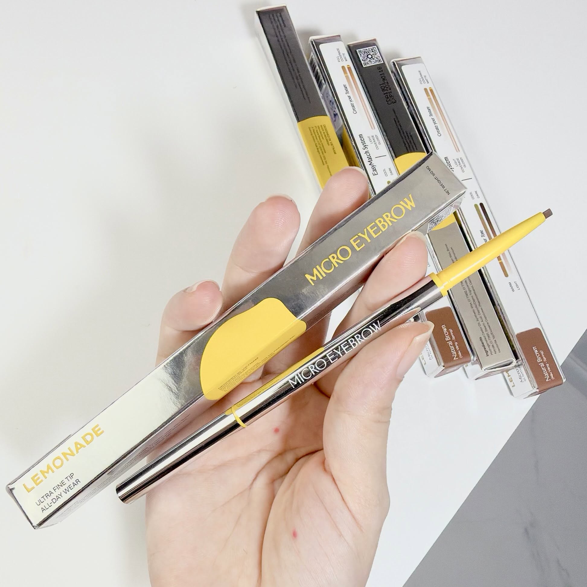 [ Natural Brow ] CHÌ KẺ MÀY SIÊU  LEMONADE MICRO EYEBROW 0.1g