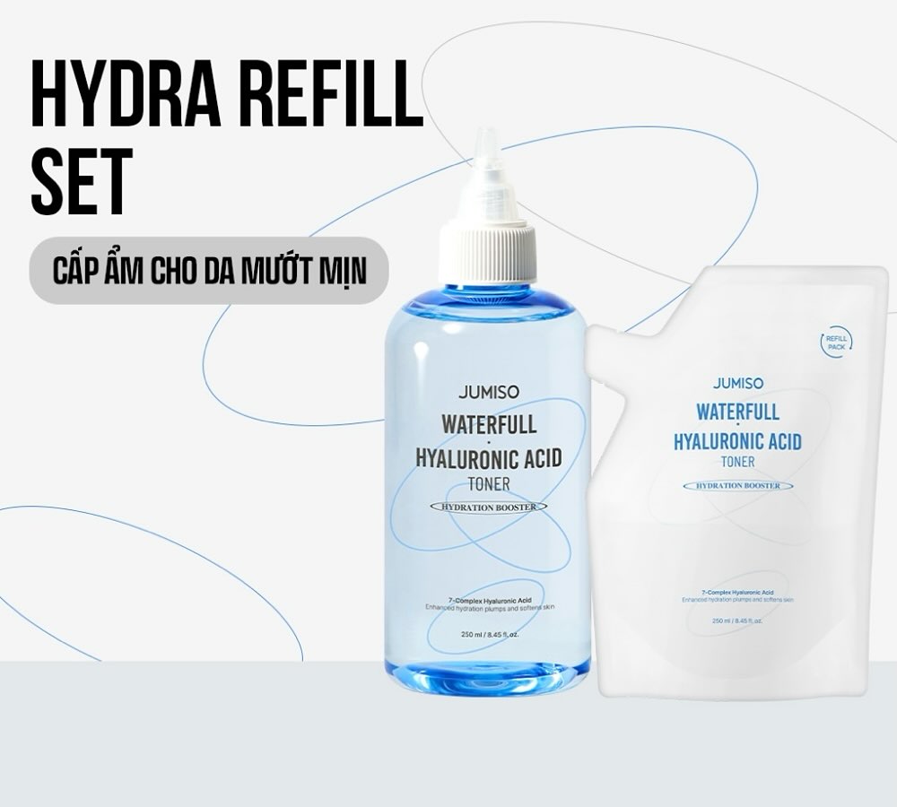 Jumiso Cấp Ẩm Waterfull Hyaluronic Acid Toner