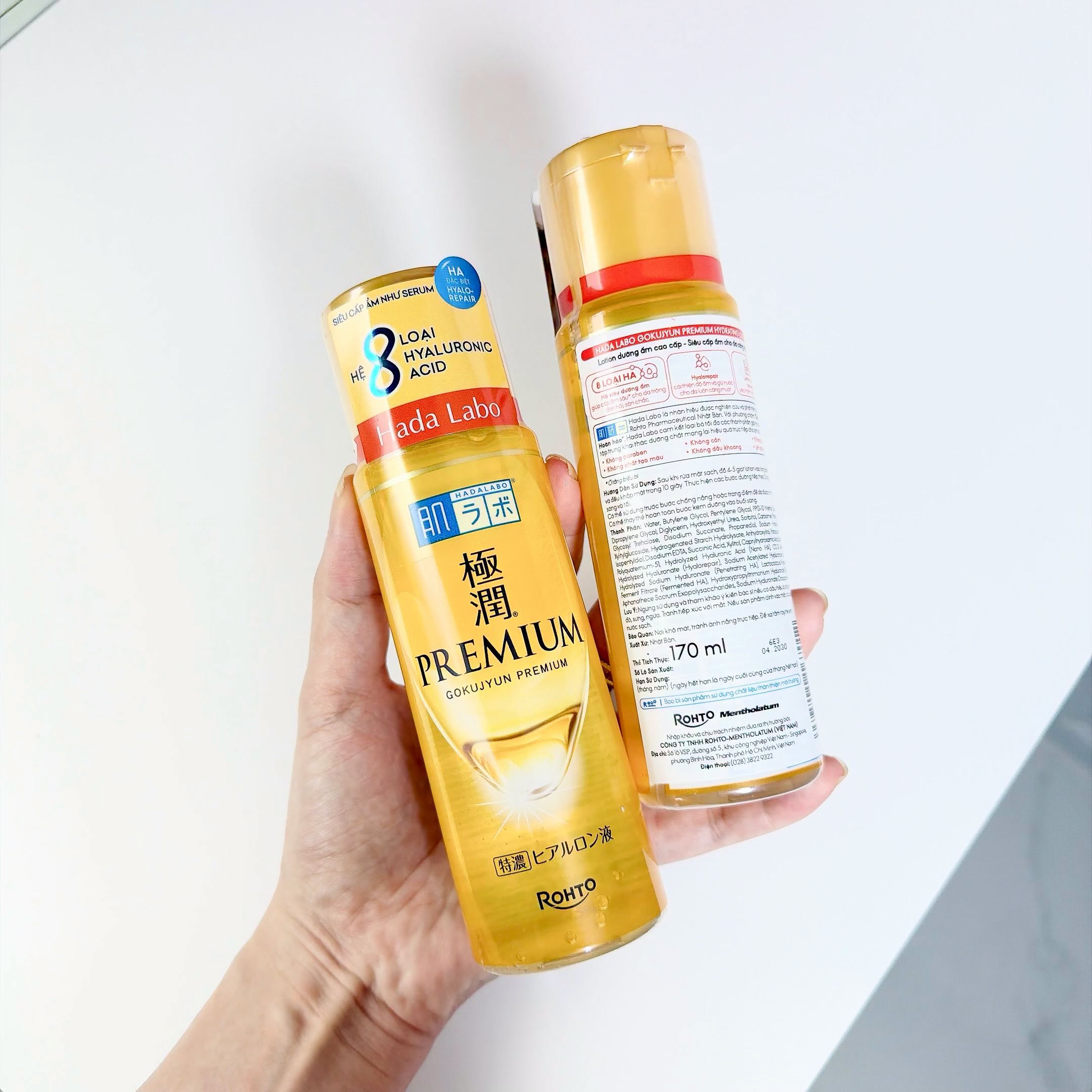 Dung Dịch Dưỡng Da Hada Labo Gokujyun Premium Lotion Cung Cấp Độ Ẩm Cho Da 170ml